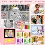 Kids Instant Print Camera with 32GB SD Card