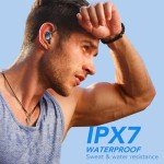 QXQ Bluetooth 5.3 Wireless Earbuds with LED Display