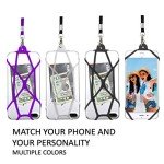 Smartphone Lanyard Neck Strap with Silicone Holder