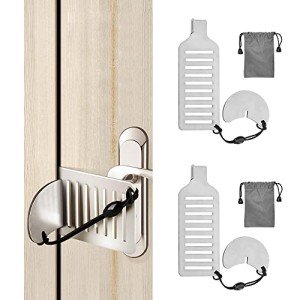 Portable Travel Door Lock Set for Extra Security