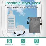 Portable Travel Door Lock Set for Extra Security