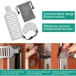 Portable Travel Door Lock Set for Extra Security