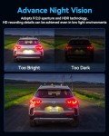 4K Dual Dash Cam with Night Vision & 32GB Card