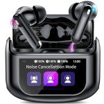Bluetooth Wireless Earbuds with Touch Control and ANC