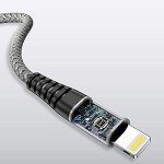 Ofuca Extra Long 10FT Lightning Charger Cable 2-Pack