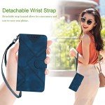 Honor 200 Smart Wallet Case with Wrist Strap