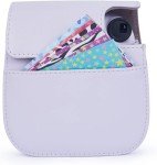 Riosin Mini 12 Leather Camera Case - Lilac