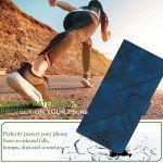 Honor 200 Smart Wallet Case with Wrist Strap