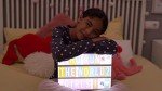 Pink LED Cinema Light Box with 400 Letters & Emojis