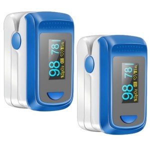 Oxygen Monitor with Heart Rate Tracker (2PCS)