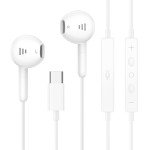 USB-C Hi-Fi Stereo Earbuds with Mic & Control