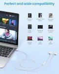 USB-C Hi-Fi Stereo Earbuds with Mic & Control
