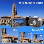 Vmotal 4K Video Camera for Vlogging and Photography