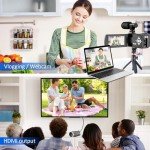 Vmotal 4K Video Camera for Vlogging and Photography