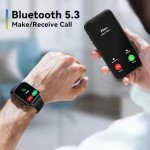 Alexa-Enabled Smart Watch with Touch Screen & Health Tracker