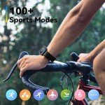 Alexa-Enabled Smart Watch with Touch Screen & Health Tracker