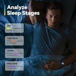 Alexa-Enabled Smart Watch with Touch Screen & Health Tracker