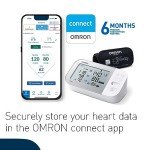 OMRON X7 Smart Blood Pressure Monitor with AFib Detection