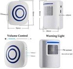 Wireless Motion Sensor Alarm & Door Chime