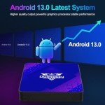 Android 13 TV Box with 4GB RAM & 32GB Storage