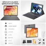 10-Inch QDDQ Android 13 Tablet with Keyboard