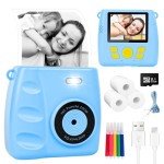 Kids Instant Print Camera - 1080P Digital Fun