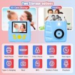 Kids Instant Print Camera - 1080P Digital Fun