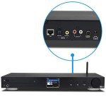 Ocean Digital WiFi Internet Radio Tuner - Black