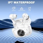 Bluetooth 5.4 Wireless Earbuds with Noise Cancelling