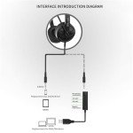 Noise Cancelling USB/3.5mm Headset with Microphone