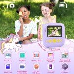 Kids Digital Camera with Instant Photo Printer