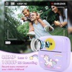 Kids Digital Camera with Instant Photo Printer
