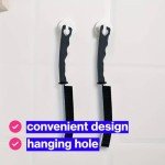 2 Pack Zephy Hard-Bristle Cleaning Brushes for Gaps
