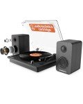 Bluetooth Vinyl Record Player with Speakers & AUX