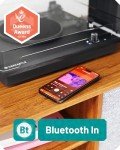 Bluetooth Vinyl Record Player with Speakers & AUX
