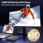 5-in-1 Portable Blu-ray Drive with USB Type-C