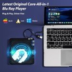 5-in-1 Portable Blu-ray Drive with USB Type-C