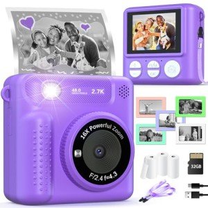 VATOS Kids 1080P HD Digital Camera for Ages 3-12