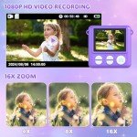 VATOS Kids 1080P HD Digital Camera for Ages 3-12