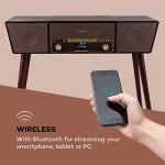 Auna Belle Epoque 1912 Retro Vinyl Record Player