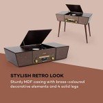 Auna Belle Epoque 1912 Retro Vinyl Record Player