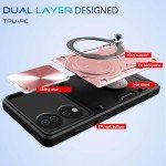 Honor 90/X7b Slim Case with Stand & Lens Protector