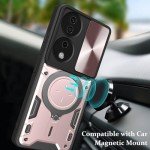 Honor 90/X7b Slim Case with Stand & Lens Protector