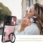 Honor 90/X7b Slim Case with Stand & Lens Protector