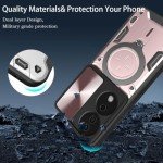 Honor 90/X7b Slim Case with Stand & Lens Protector