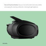 Roxel RCD-S50BT Portable Bluetooth Boombox