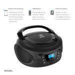 Roxel RCD-S50BT Portable Bluetooth Boombox