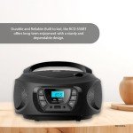 Roxel RCD-S50BT Portable Bluetooth Boombox