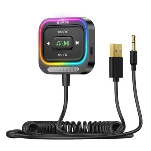 Syncwire Bluetooth 5.4 Car Receiver with Mic