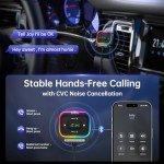 Syncwire Bluetooth 5.4 Car Receiver with Mic